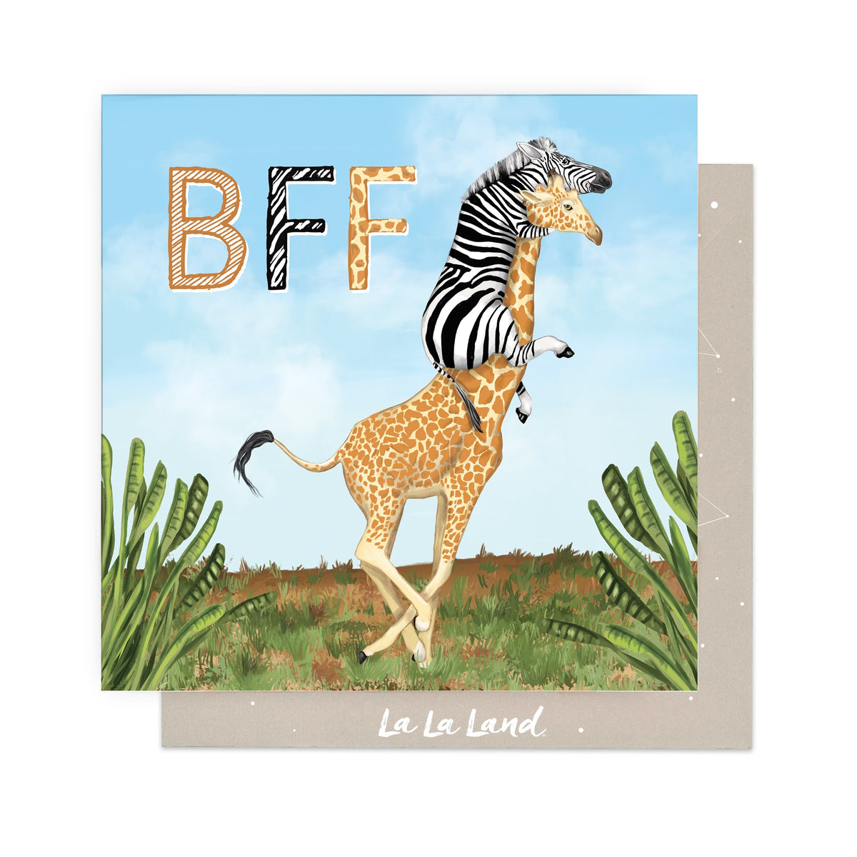 Greeting Card BFF Animals