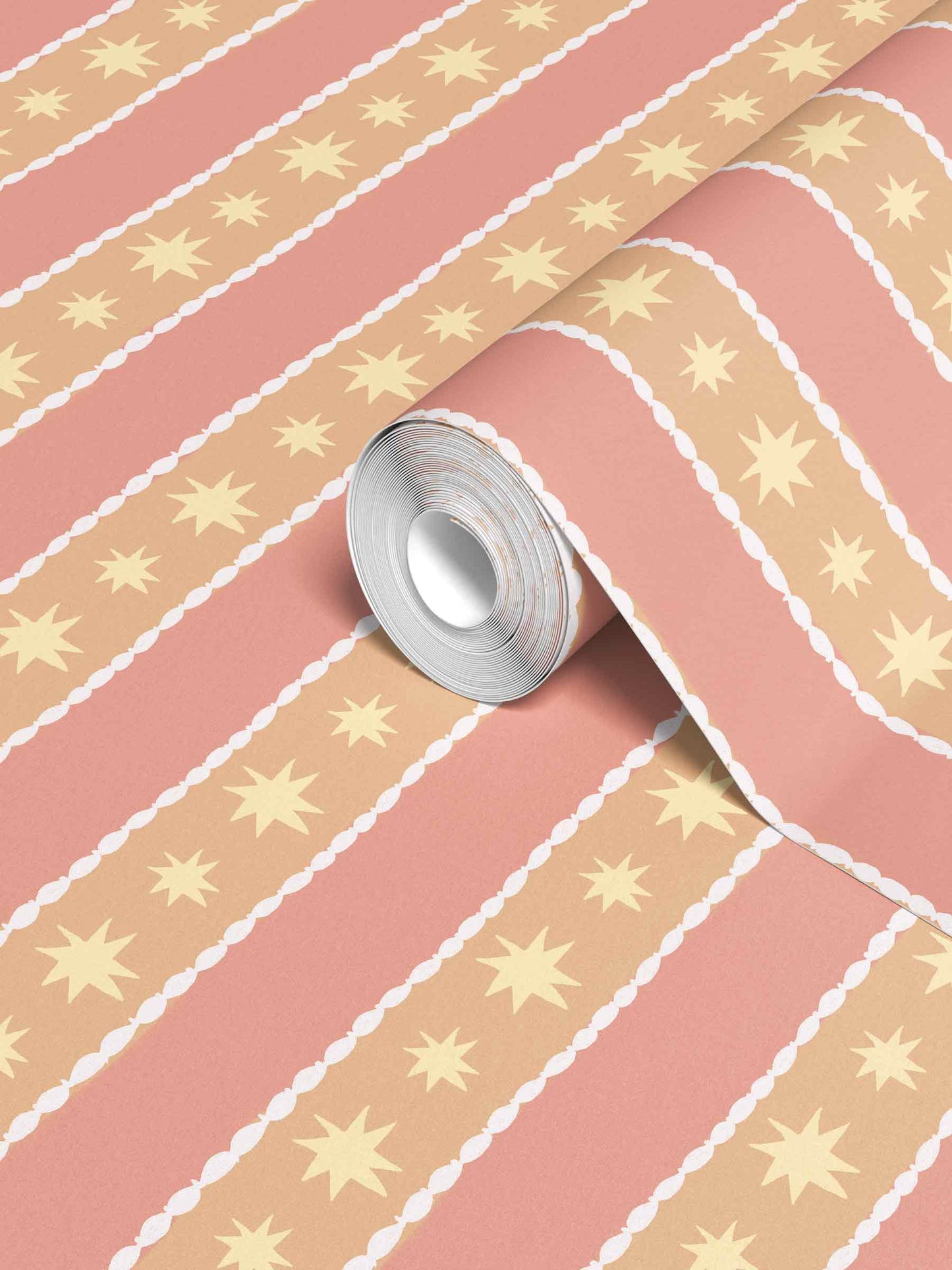 Wallpaper Stars Stripes Pattern