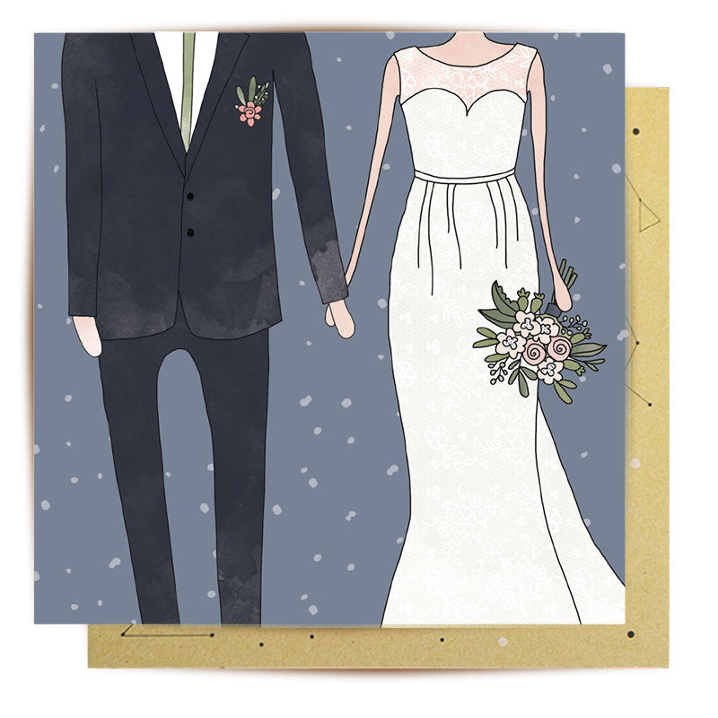 Greeting Card Wedding Couple