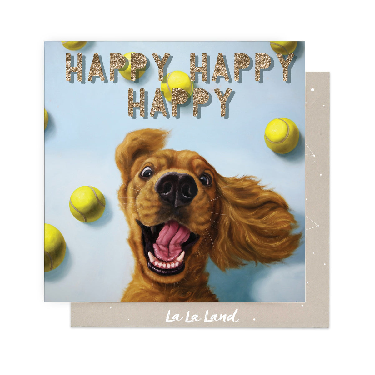 Greeting Card Happy Happy Happy