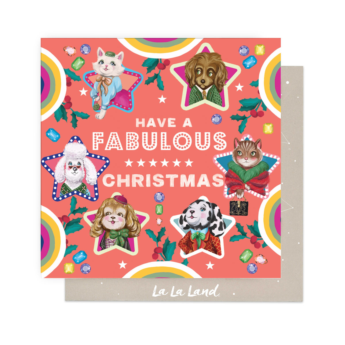 Greeting Card Fabulous Jewels