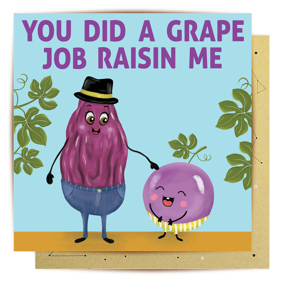 
                      
                        Greeting Card You Did A Grape Job
                      
                    