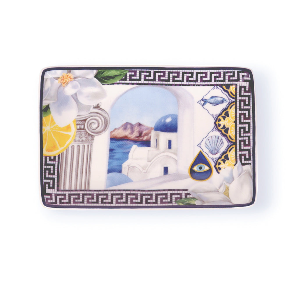 Rectangle Trinket Tray Mediterranean Summer