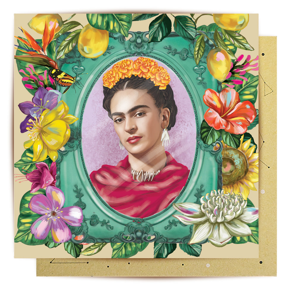 Greeting Card Mexican Portrait