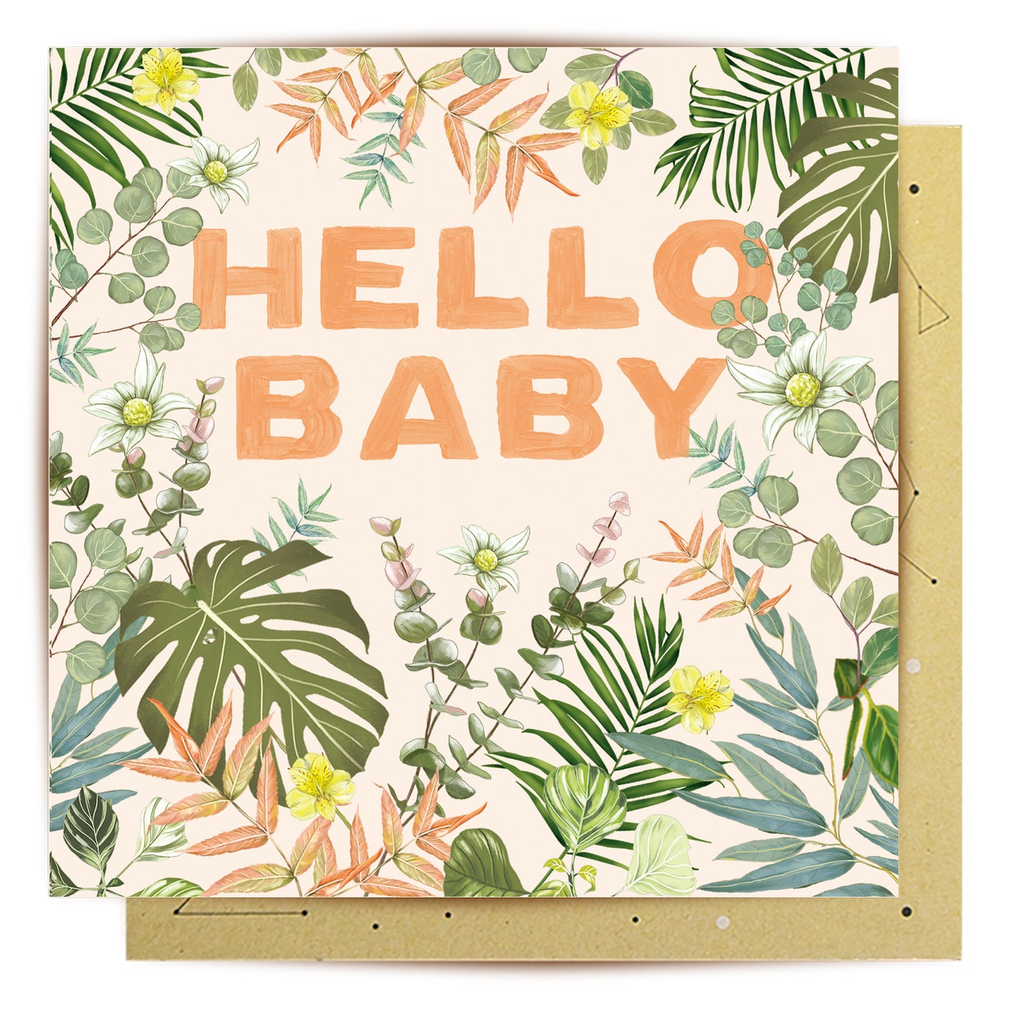 Greeting Card Hello Baby