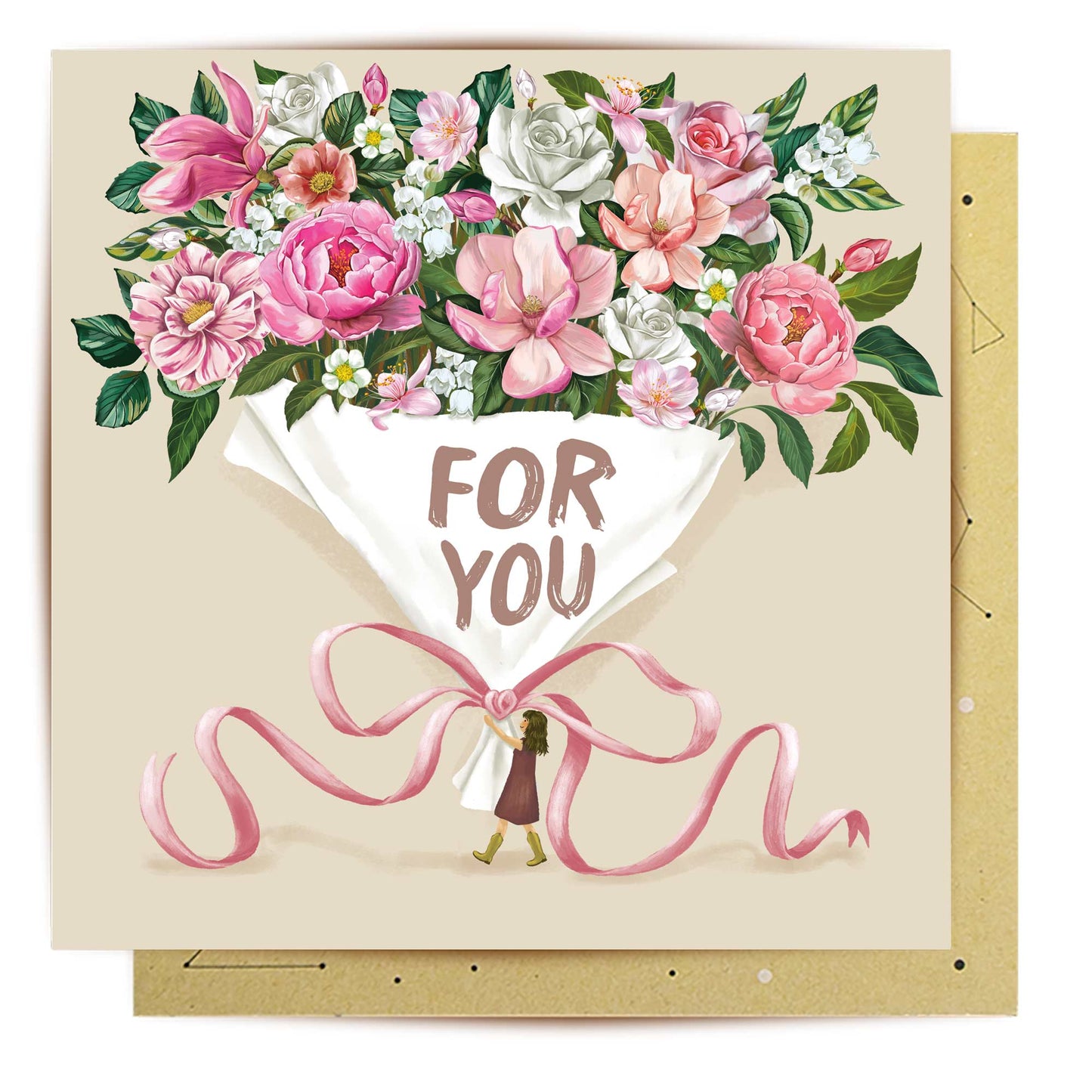 Greeting Card For You Bouquet