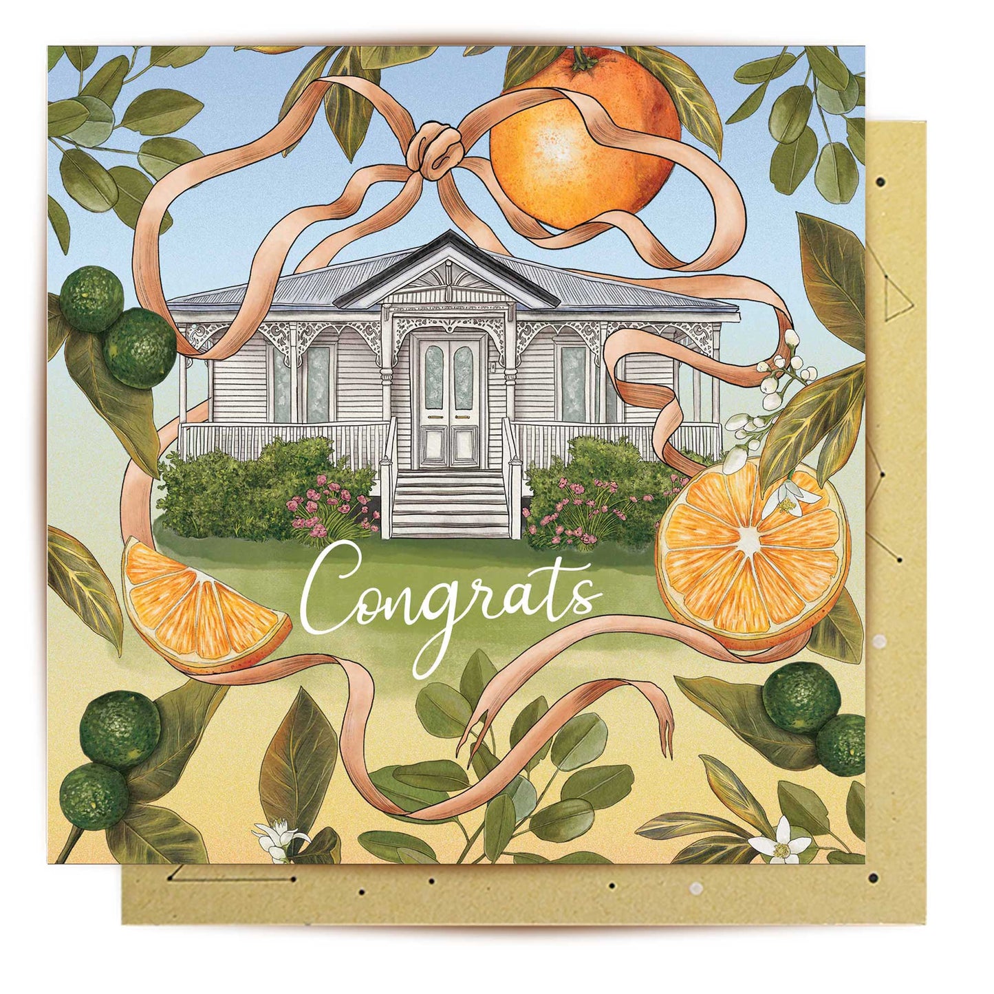 Greeting Card Congratulations On Your New Home