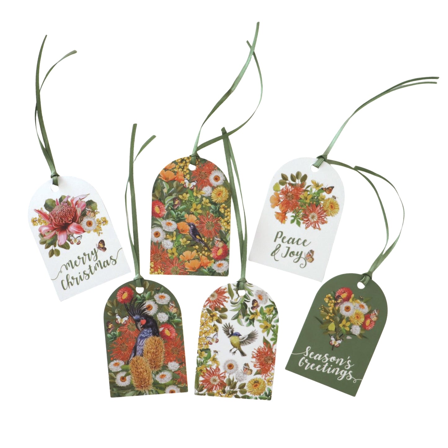 Gift Tag Set Botanical Blooms