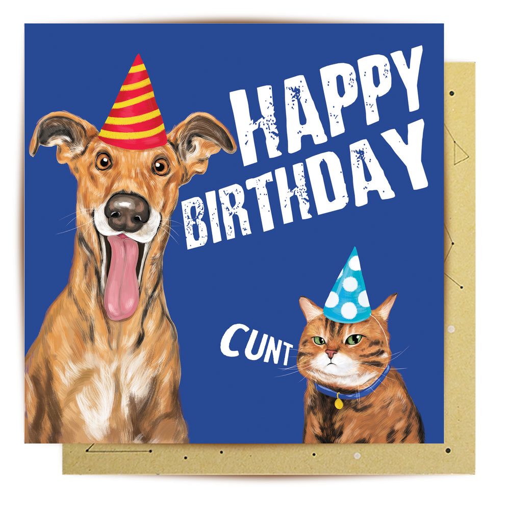 
                      
                        Greeting Card Happy Birthday Cunt
                      
                    