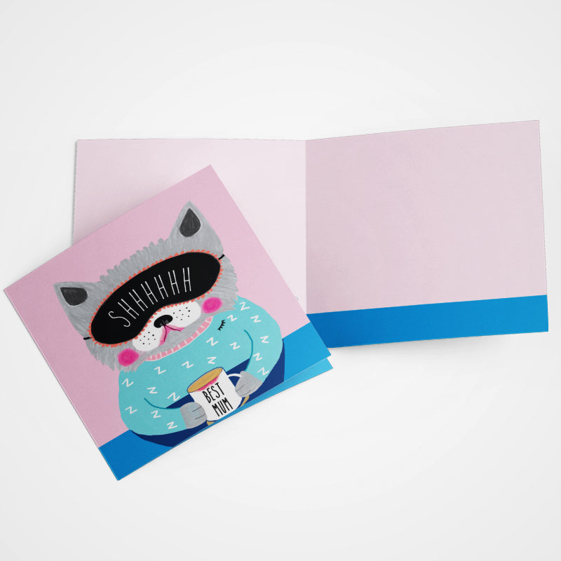 
                      
                        Greeting Card Best Mum Cat
                      
                    