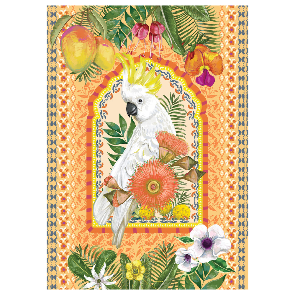 
                      
                        Art Print Tropicana Australiana White Cockatoo
                      
                    