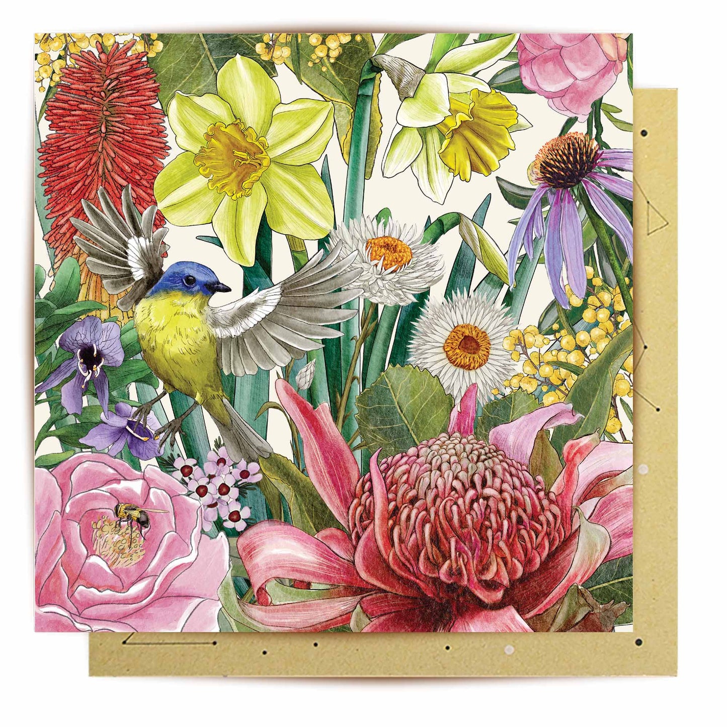 Greeting Card Royal Botanic Gardens Victoria Florals