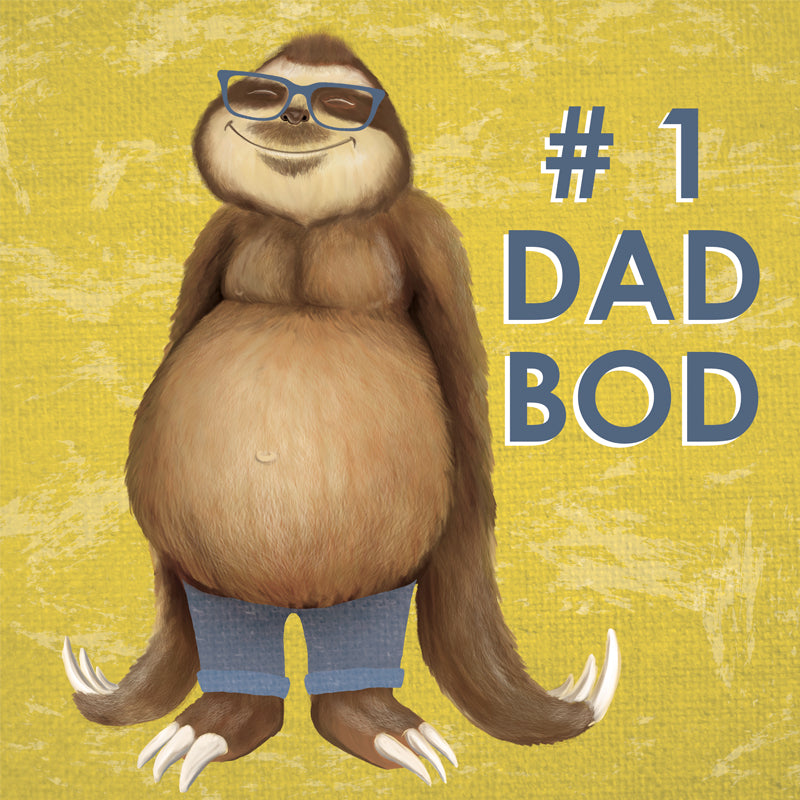 
                      
                        Greeting Card Dad Bod Sloth
                      
                    