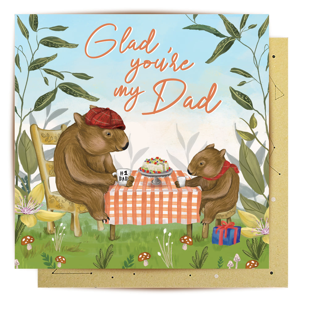 
                      
                        Greeting Card Glad You Are My Dad
                      
                    