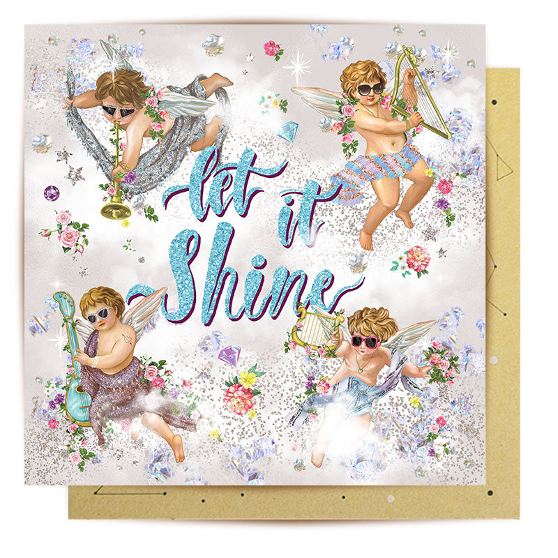 Greeting Card Let It Shine