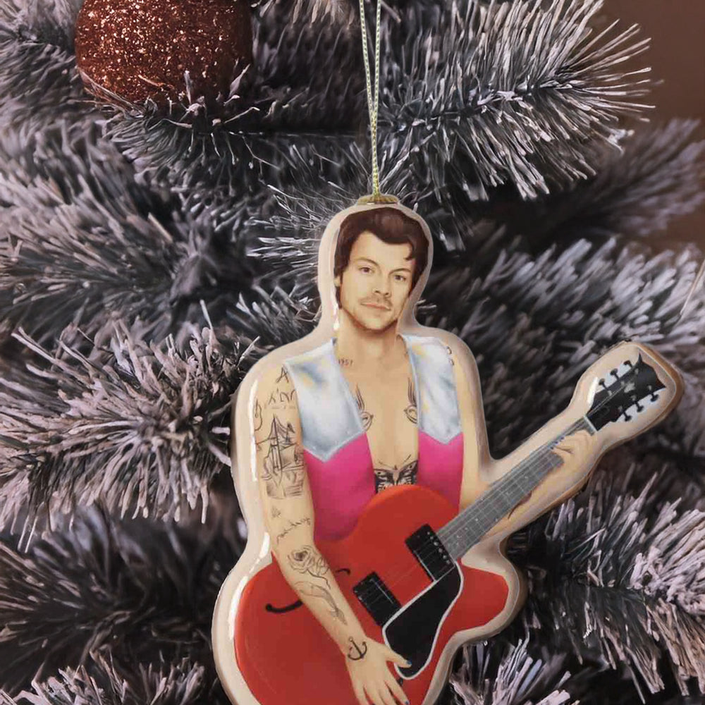 3D Bauble Prince Of Pop Guitar
