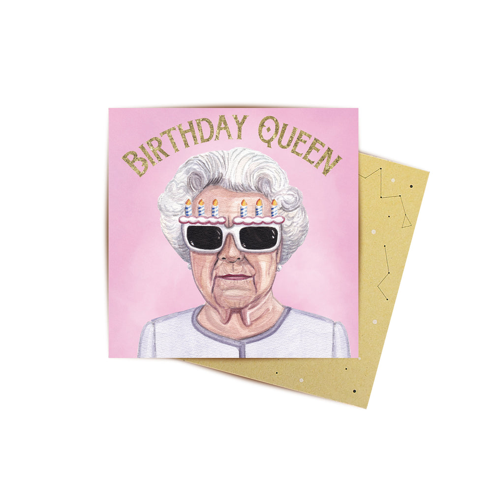 
                      
                        Mini Card Birthday Queen
                      
                    