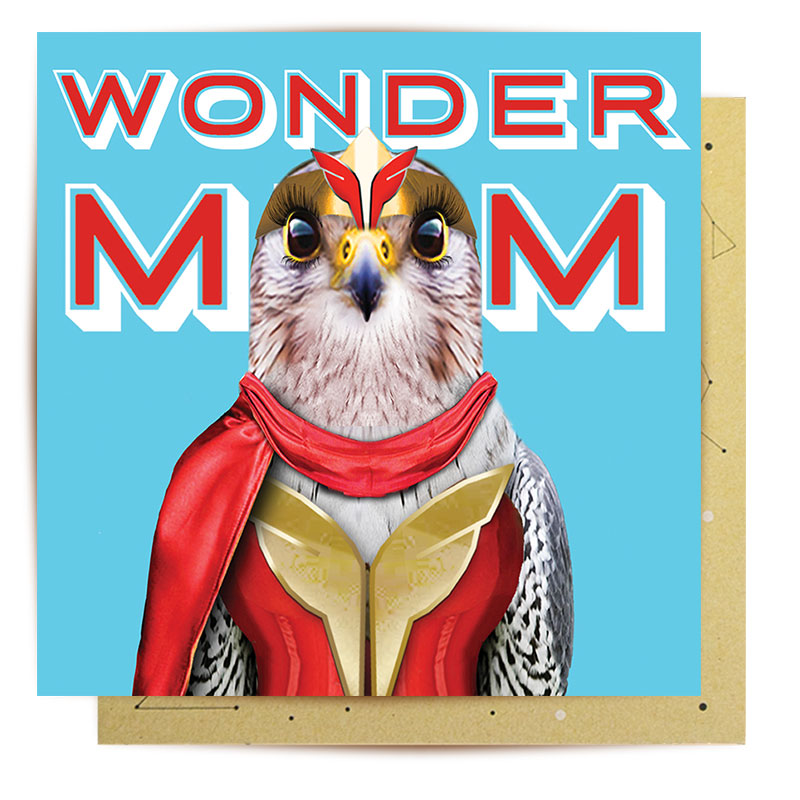 
                      
                        Greeting Card Wonder Falcon
                      
                    