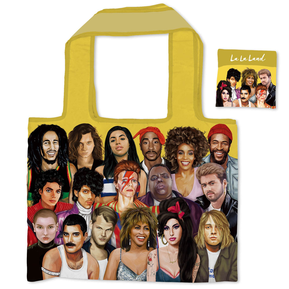 
                      
                        Foldable Shopper Bag Tribute Artists Music Edition
                      
                    