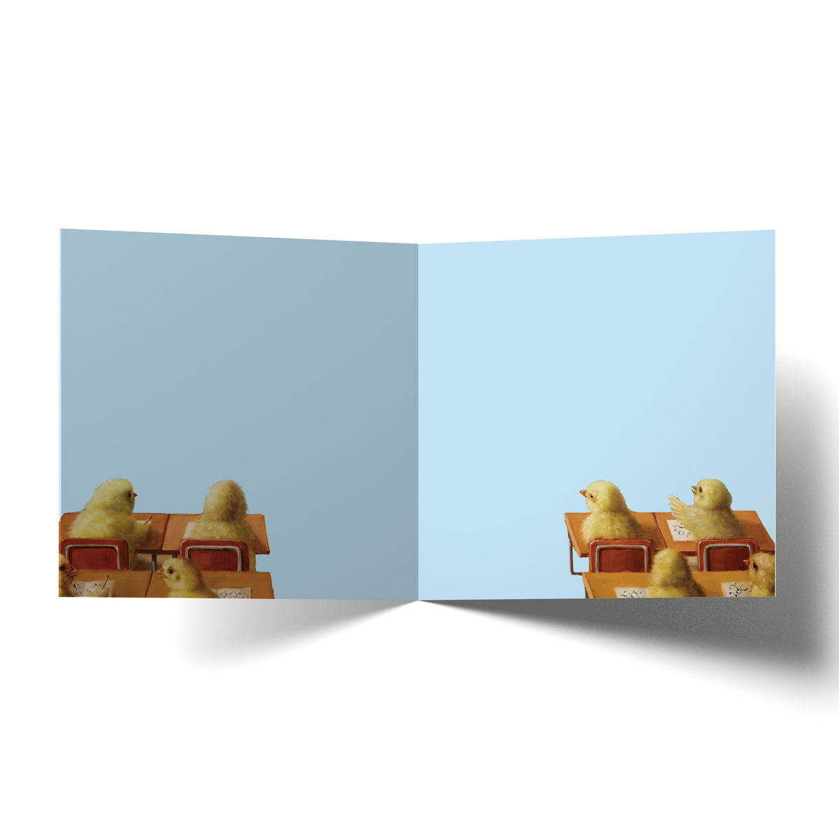 Greeting Card Rooster Teacher