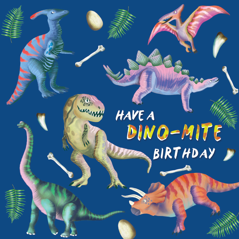 
                      
                        Greeting Card Dino-Mite Birthday
                      
                    