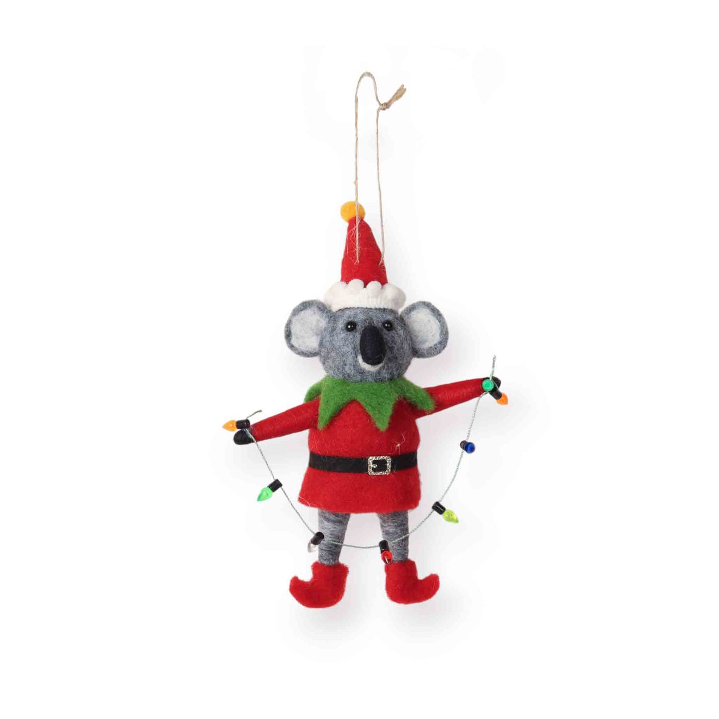 Felt Ornament Elf Koala