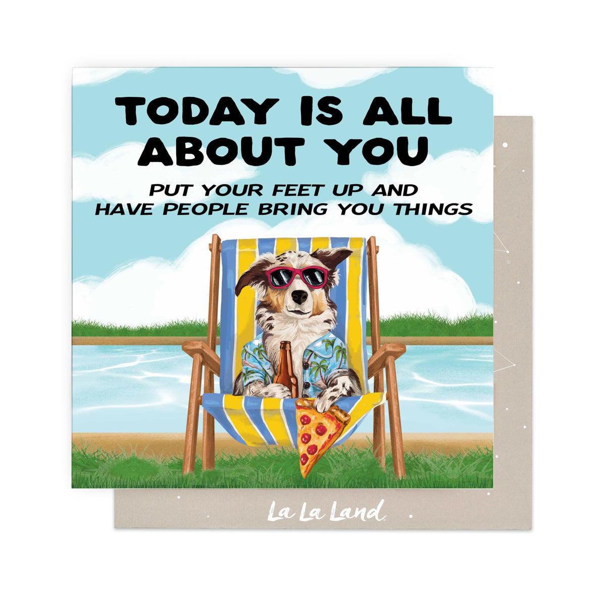 Greeting Card Put Your Feet Up