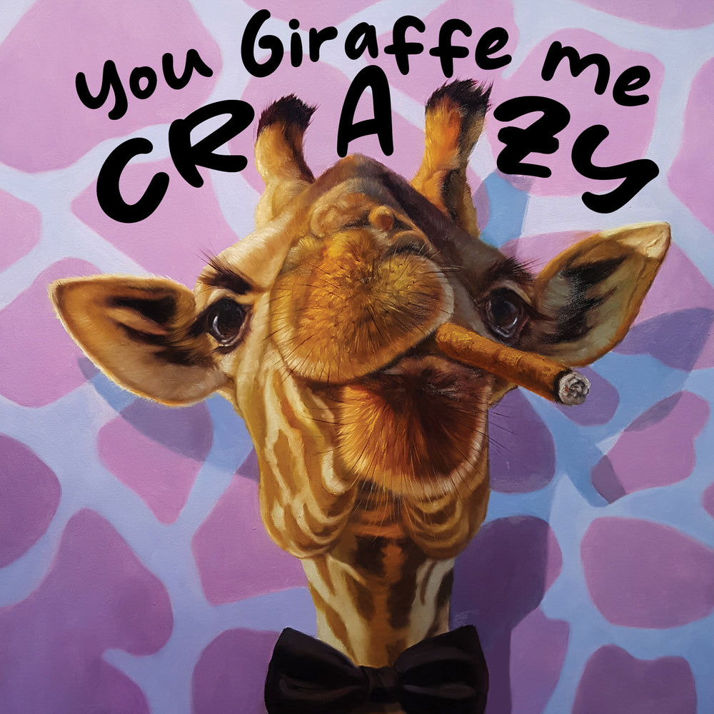 
                      
                        Greeting Card Cigar Giraffe
                      
                    