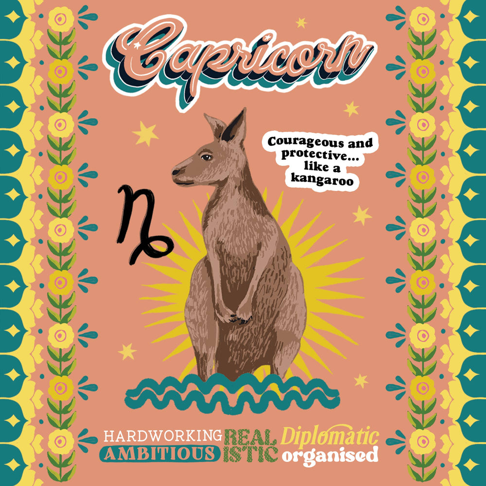 
                      
                        Greeting Card Aussie Astrology Capricorn 22nd Dec -19th Jan
                      
                    