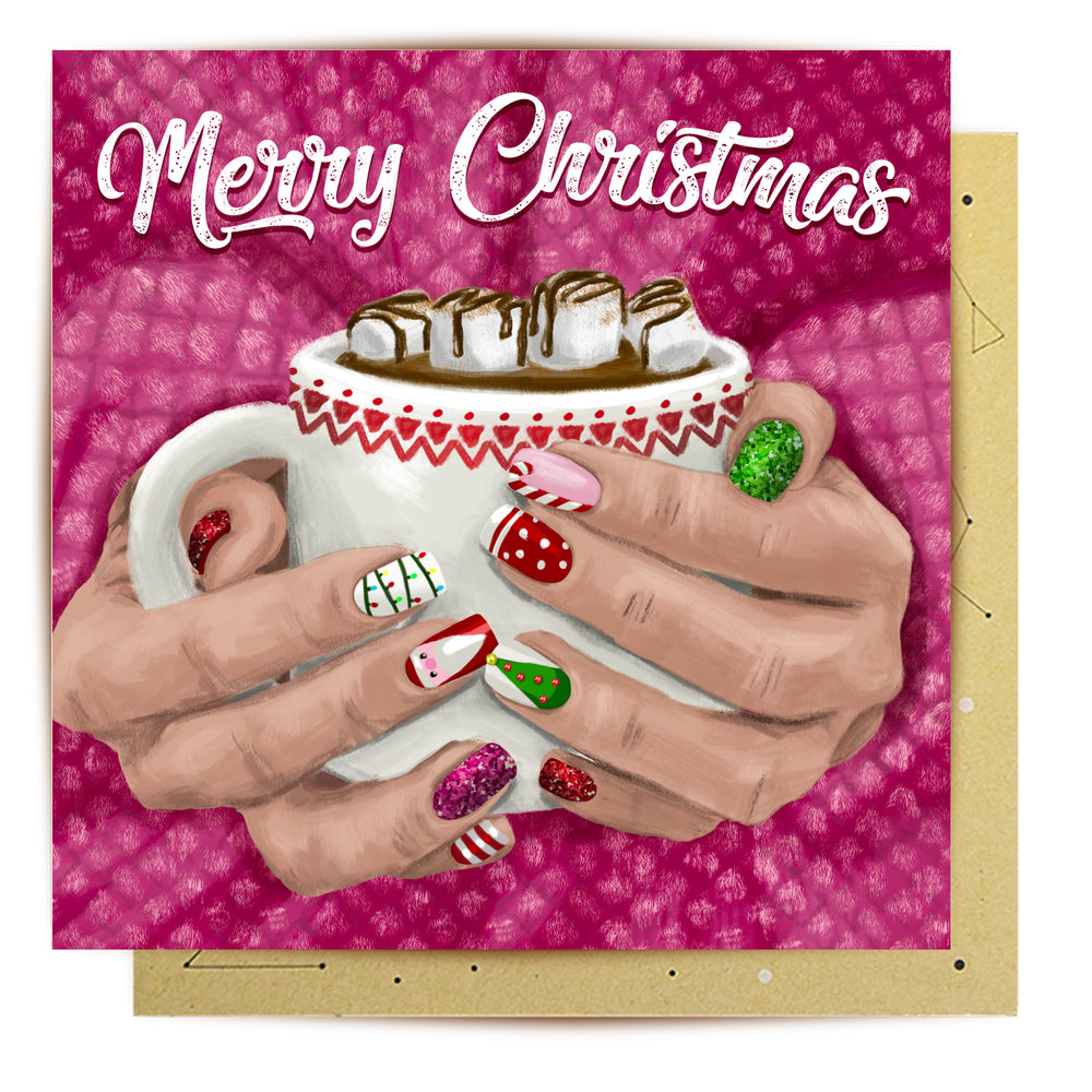 
                      
                        Greeting Card Nail Art
                      
                    