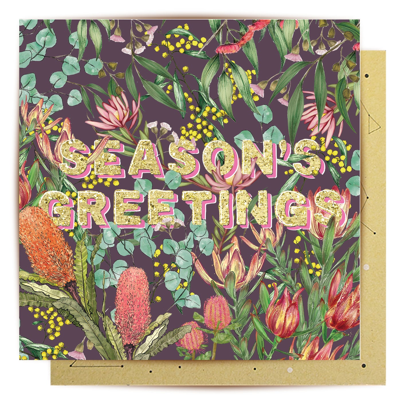 Greeting Card Season's Greeting Native