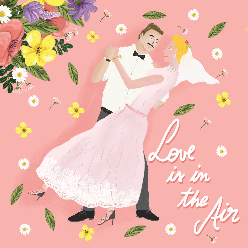 
                      
                        Greeting Card Wedding Love In The Air
                      
                    