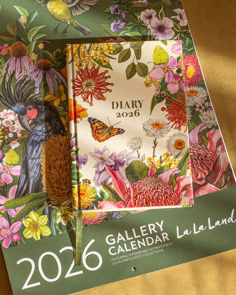 2026 Diary | Designer 12 Month Daily/Weekly Planner – La La Land