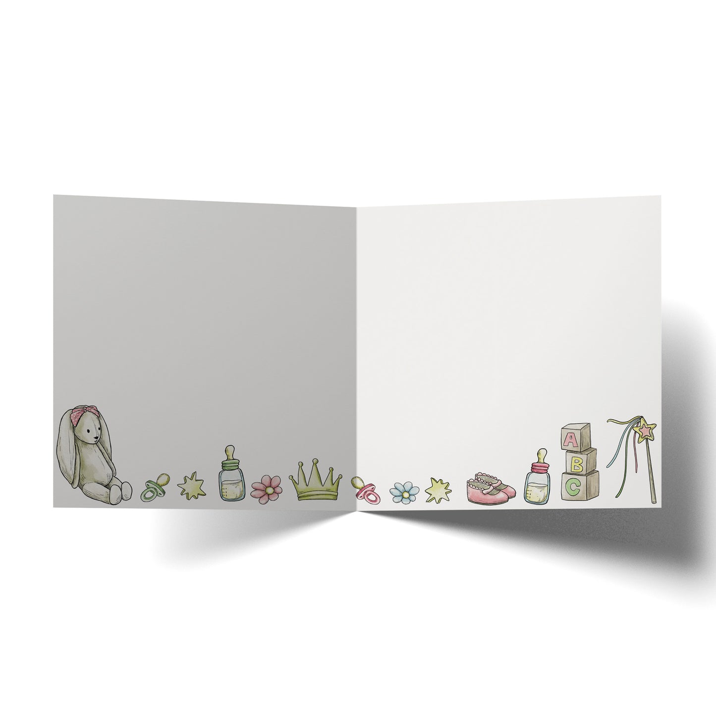 Greeting Card Baby Girl