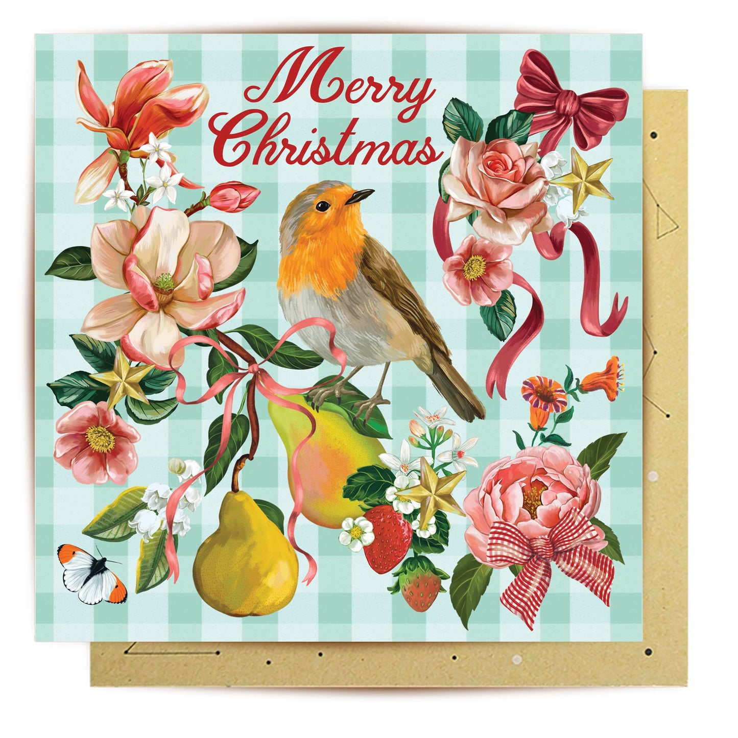 Greeting Card Little Christmas Bird
