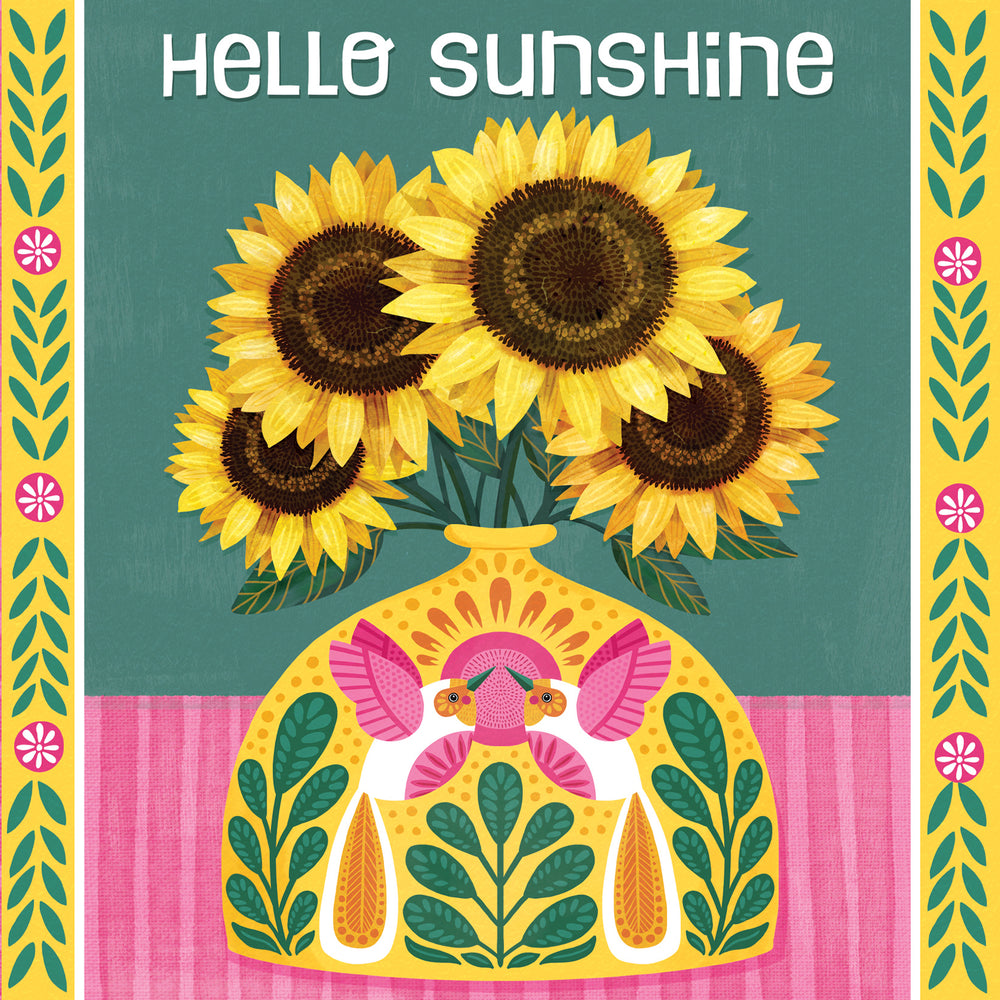 
                      
                        Greeting Card Hello Sunflowers
                      
                    