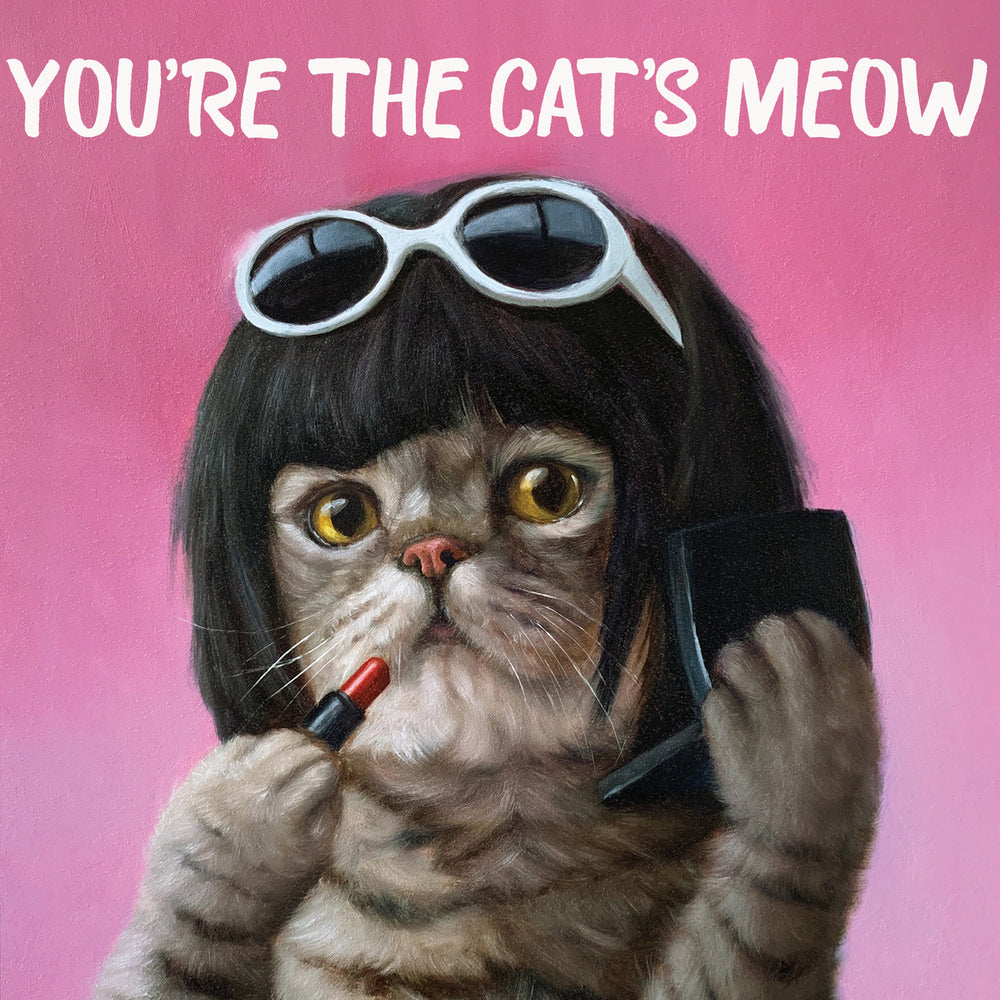 
                      
                        Greeting Card Cats Meow
                      
                    