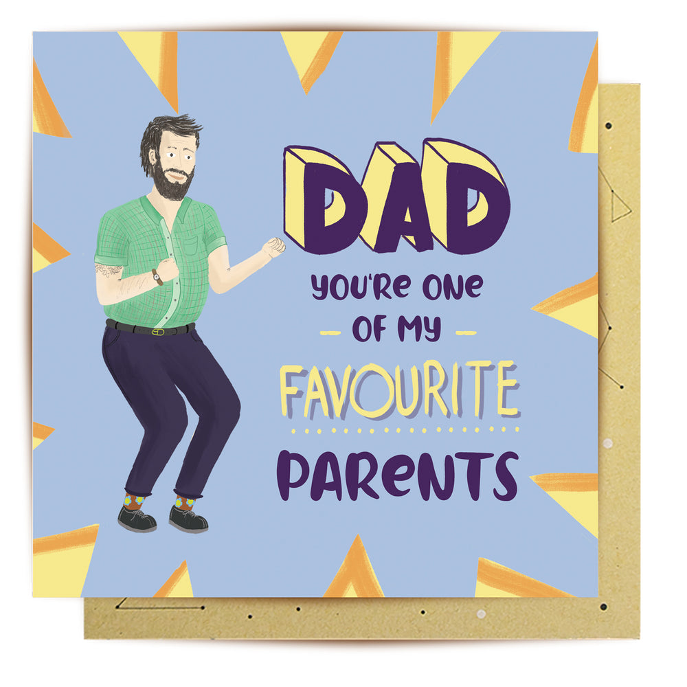 
                      
                        Greeting Card My Favourite Parent
                      
                    