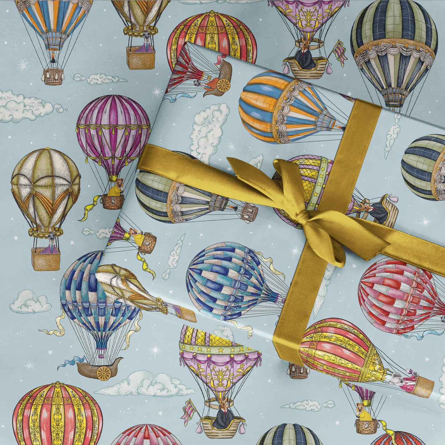 Flat Wrapping Paper Vineyard Visions Ballons