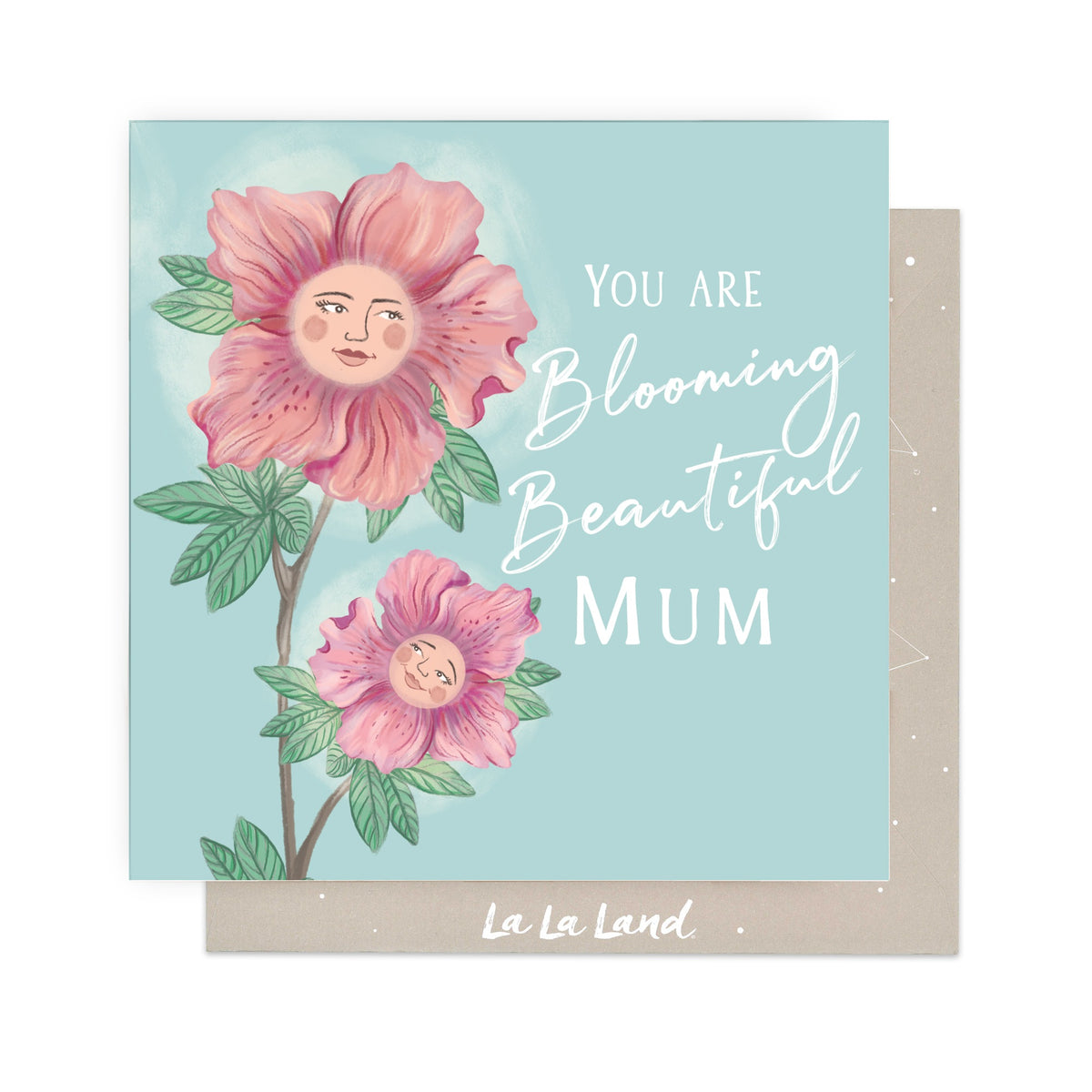 Greeting Card Blooming Beautiful