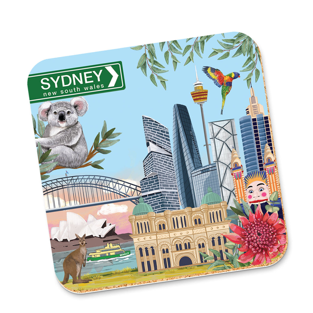 Corky Coaster G'Day Sydney
