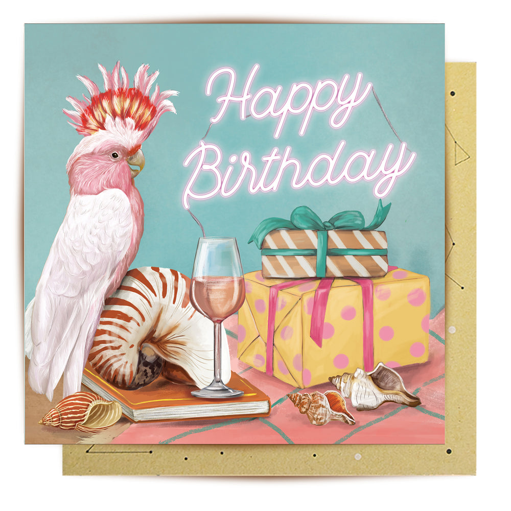 
                      
                        Greeting Card Happy Birthday Coastal Abode
                      
                    