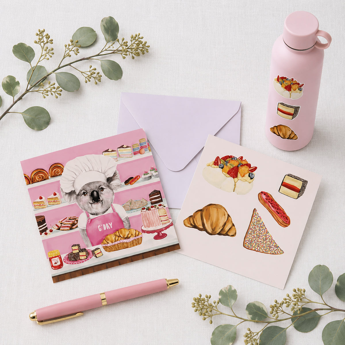 Sticker Card Happy Days Baking Vol.2