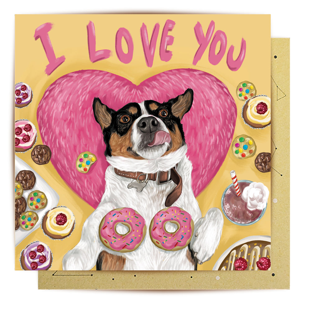 Greeting Card Love Sugar High