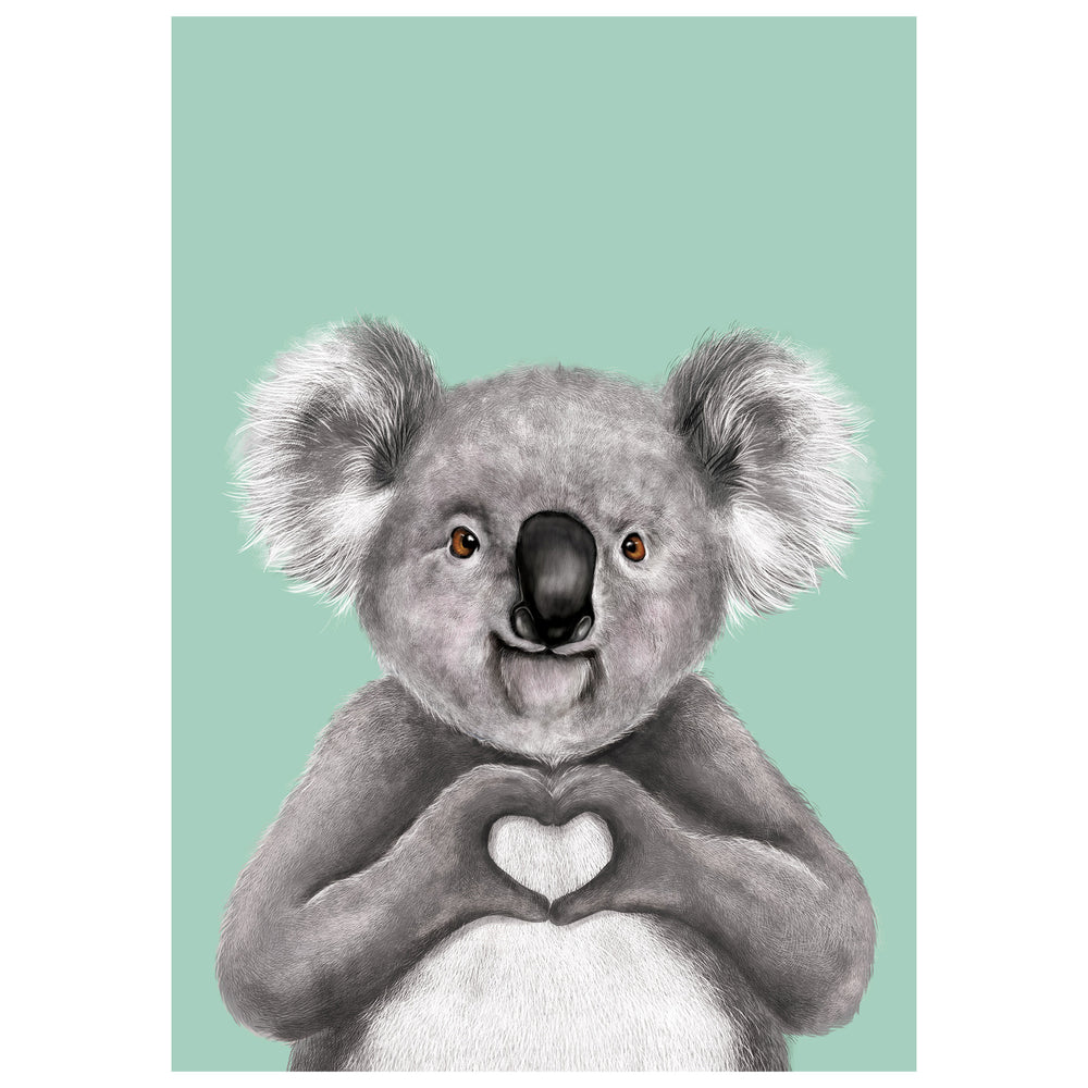 
                      
                        Art Print Koala Heart
                      
                    