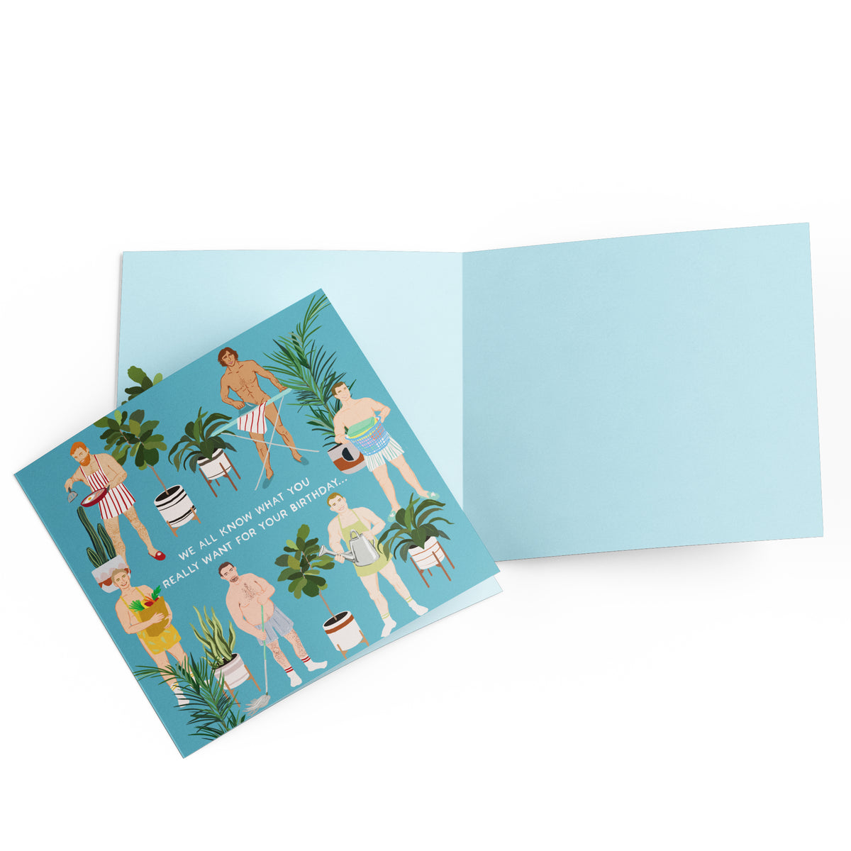 Greeting Card  Domestic Bliss