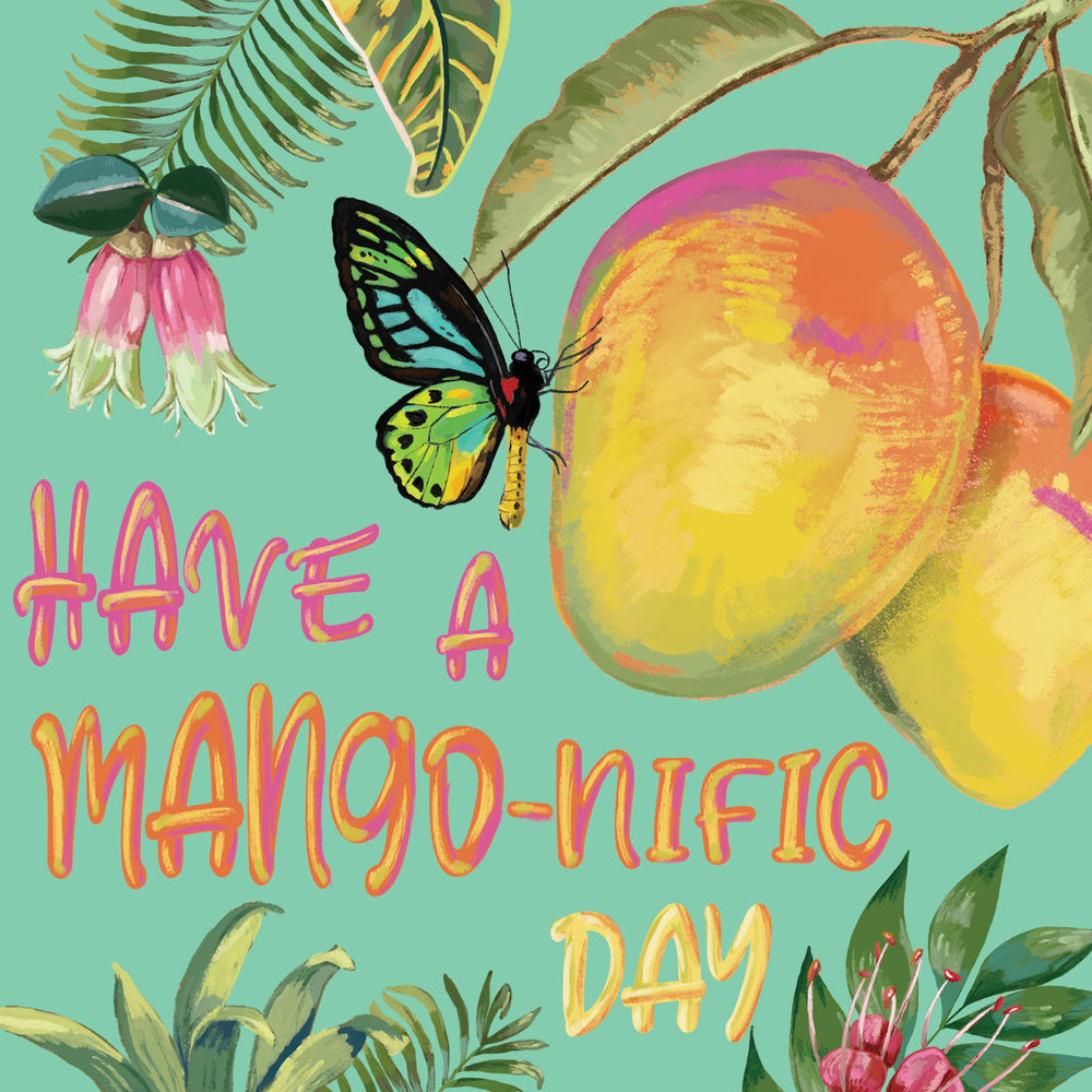 
                      
                        Greeting Card Mangonific Day
                      
                    