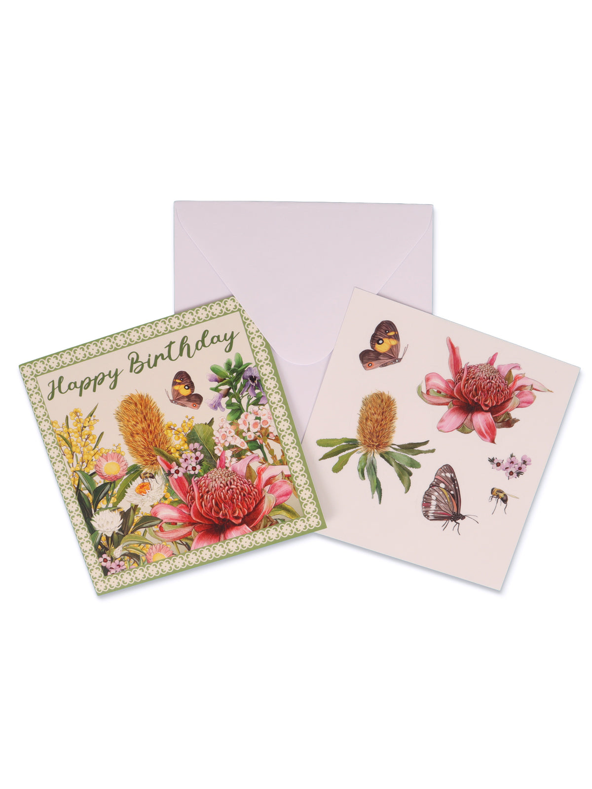 Sticker Card Botanical Blooms