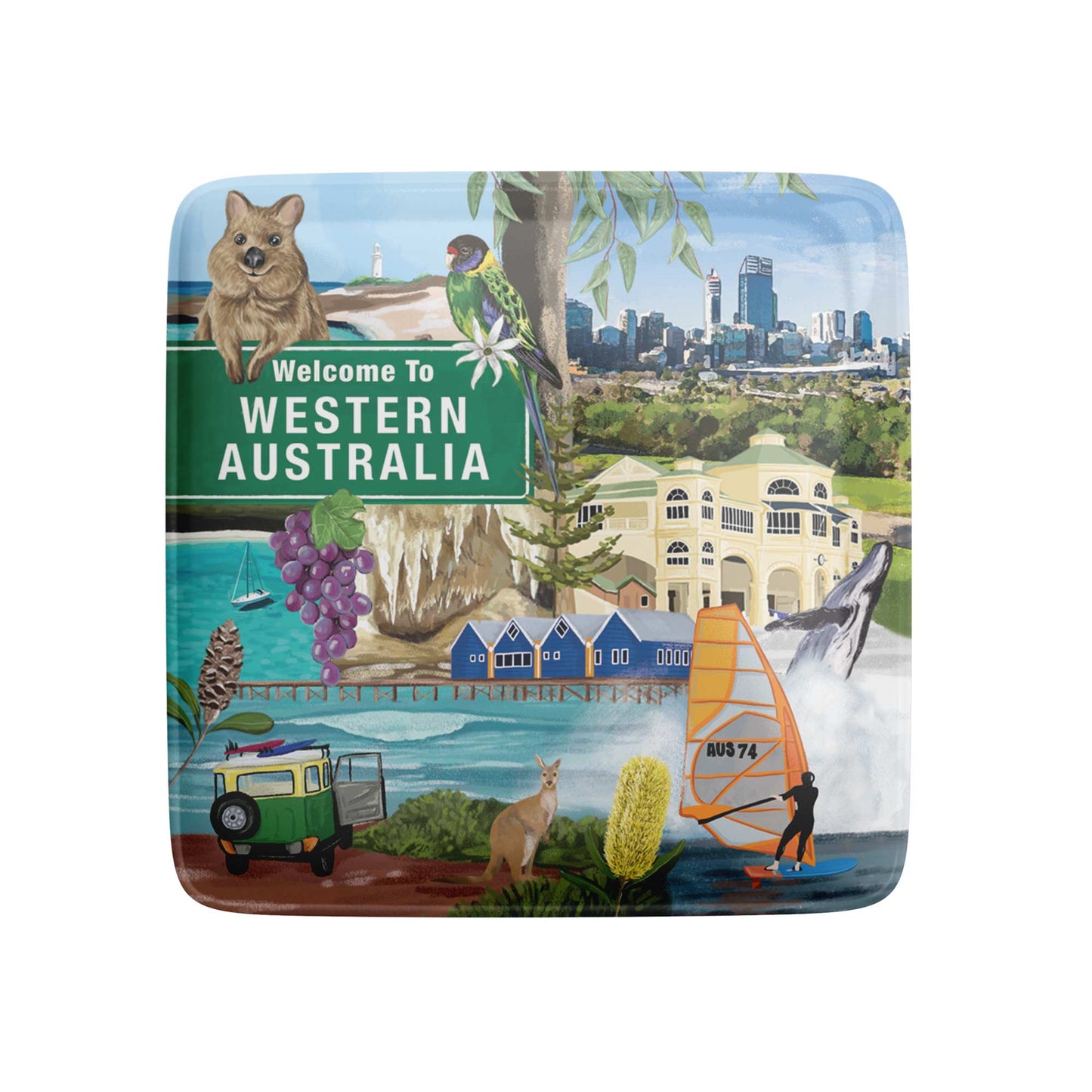 Fridge Magnet G'day Western Australia