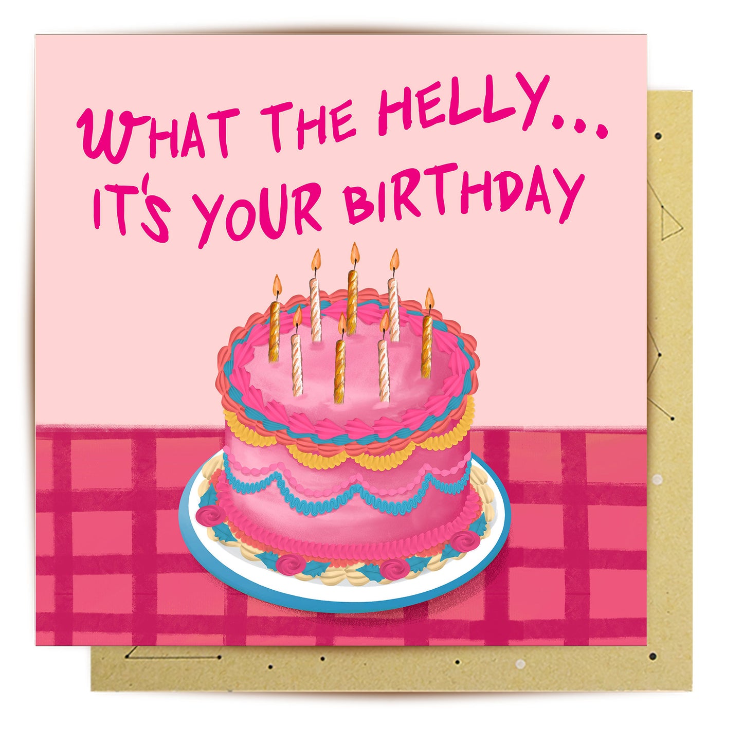 Greeting Card What The Helly